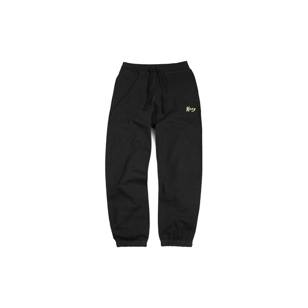 ☆Pleasenofollow☆ Kozi Heavyweightt Back Logo jogger Black Kozi Heavyweightt Back Logo jogger - 플리즈노팔로우
