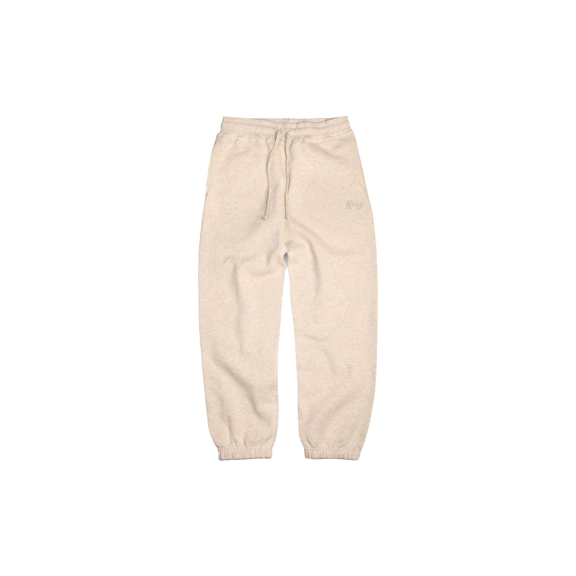 パンツ KIRSH Button String Point Sweatpants Oatmeal KKRWCPT510MOTA COTTON FLEECE STRAIGHT LEG PANT | HEATHER OATMEAL